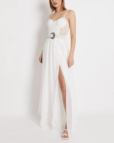 Vestido PATBO Bustier con cinturón talla 6 precio de venta sugerido por el fabricante 995 USD - Imagen 3 de 16