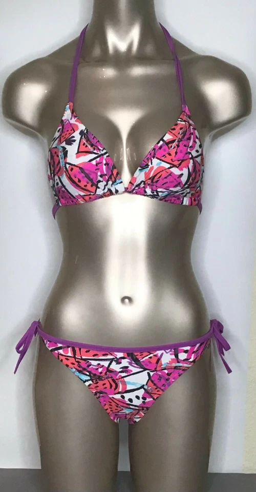 Arena FRUITS Triangel-Bikini mit herausnehmbaren Softpads Mehrfarbig Neu
