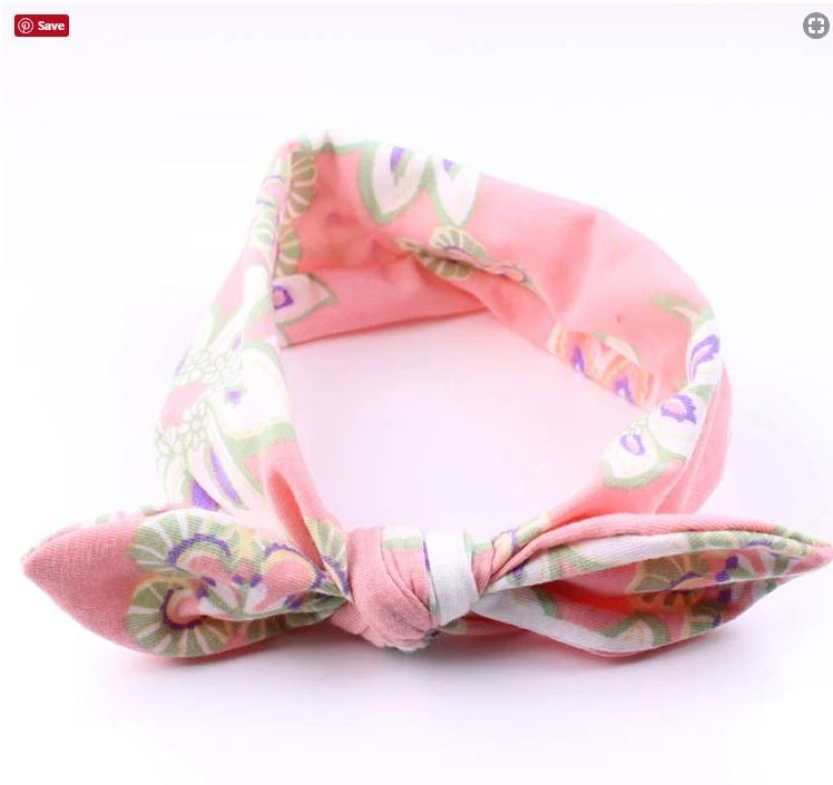 3PCS Girls Kids Baby Toddler Turban Knot Rabbit Headband Bow Hairband HeadBands - image 4 of 4