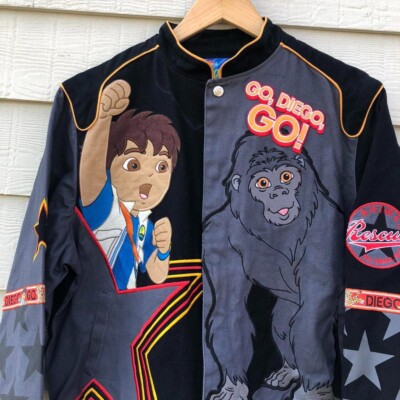 Nickeloden JH Design GO Diego GO Motorcycle Jacket Size 2XL Youth