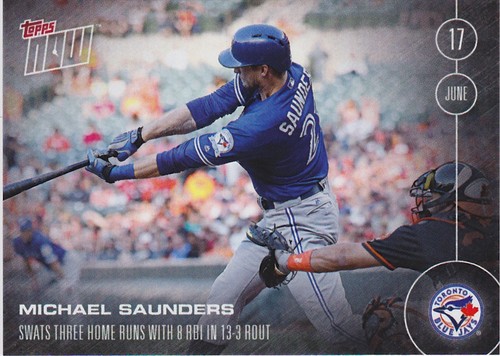 2016 Topps Now 159 Michael Saunders