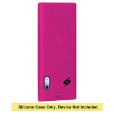 AMZER Silicone Skin Jelly Case for iPod Nano 5th Gen - Hot Pink
