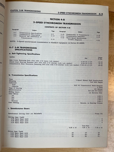 1965 Buick Special Chassis Service Manual 43000 And 44000 Models Factory Origina - Picture 10 of 20