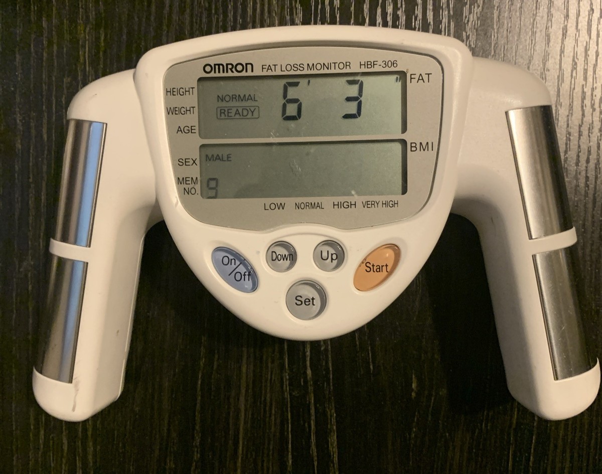 Omron HBF-306 Body Fat Monitor for sale online | eBay