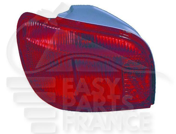 Feu arrière-gauche Toyota Yaris 2003 2004 2005 bloc optique Valeo