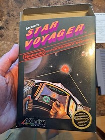Nintendo NES Star Voyager CIB Mega Rare Hangtab 5 Screw Collector Quality 