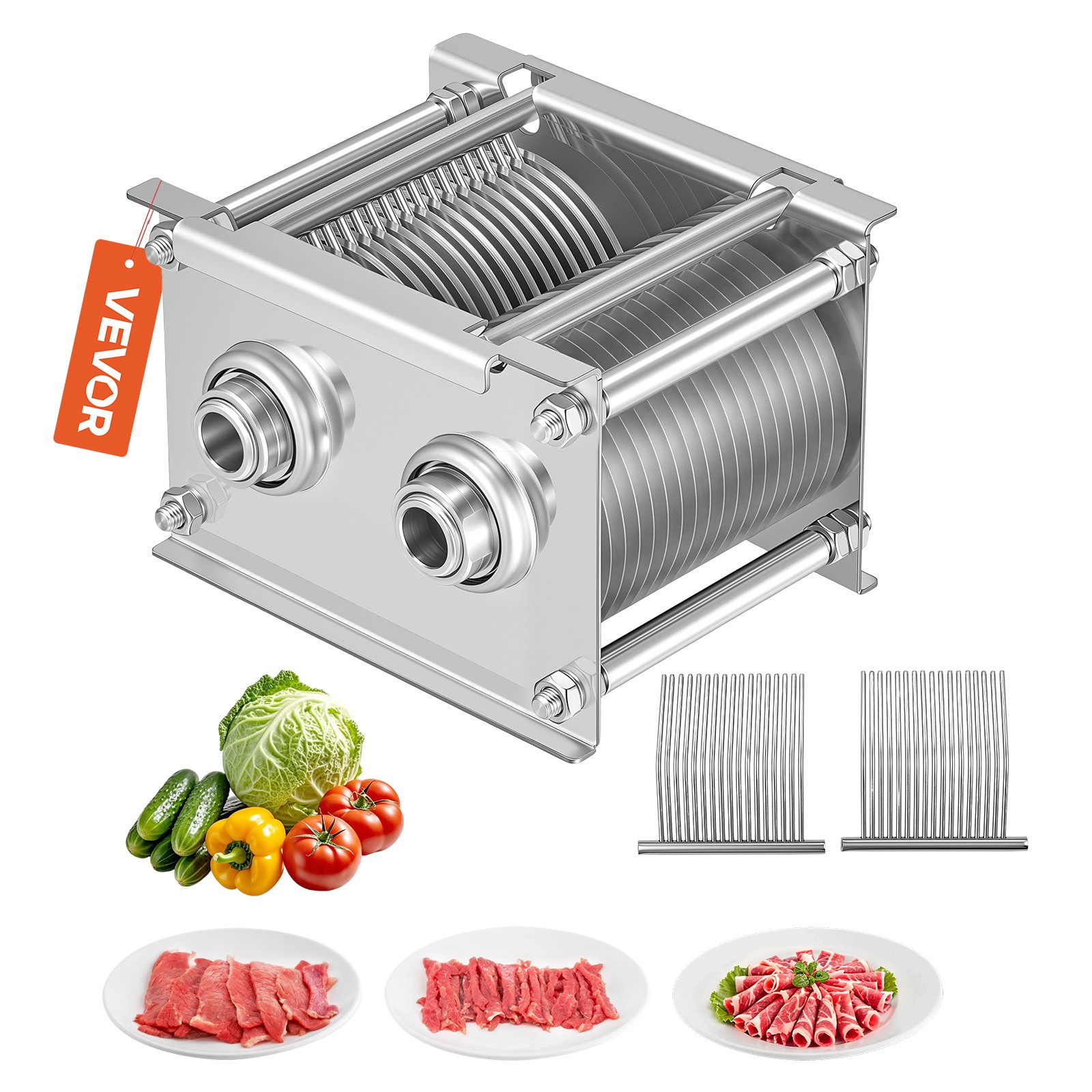 VEVOR Meat Cutter Machine Blade 5 mm Replacement for Model 90 Food Slicer