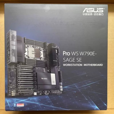 ASUS Pro WS W790E-SAGE SE LGA4677 Workstation Support Xeon W-3400/2400 Series