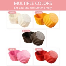 1000 Mini Forros para Cupcakes 2.5x2cm Papel Tazas para Hornear Estuches para Fiesta