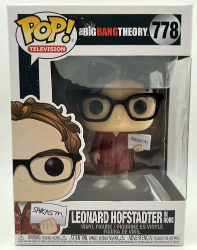 Funko Pop! Leonard Hofstader #778 The Big Bang Theory Vinyl - (SEE PHOTOS)