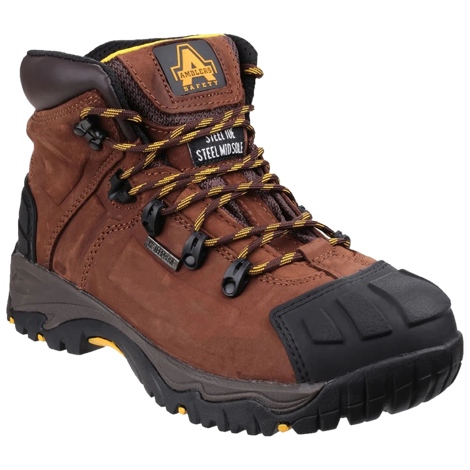 Amblers FS39 Resistente Al Agua S3 Botas Seguridad Cuero Trabajo Puntera Midsole