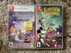 Disney Dreamlight Valley And Illusion Island Nintendo Switch Lot Of 2 Games
