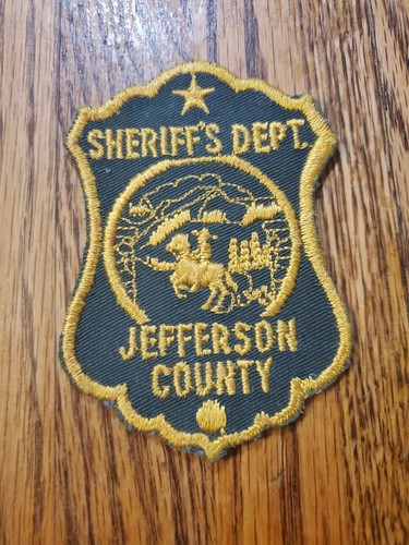 Vintage Jefferson County Sheriff's Office, Colorado.