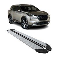 Seitenschweller Trittbretter Schweller FüR Nissan X-Trail 2022-2026 Alu Silber