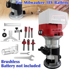 6 Variable Speeds Cordless Brushless Compact Router for Milwaukee 18V Battery