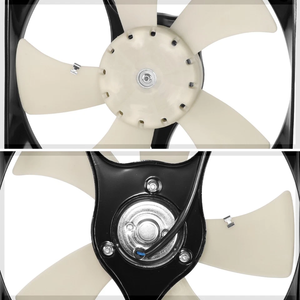 Conjunto de ventilador de refrigeración condensador de aire acondicionado estilo OE para motor 98 Subaru Forester 2,5 L Foto 3 de 4