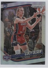 2025 Panini Prizm WNBA Silver Prizm Lucy Olsen #104 Rookie RC 1sh2