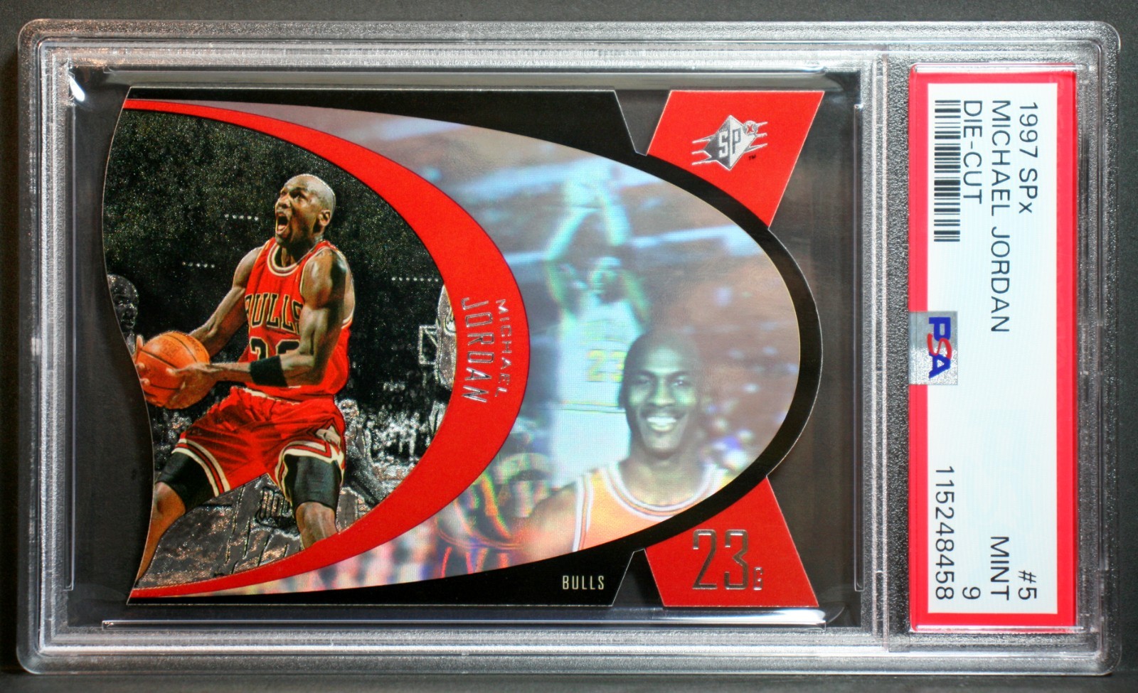 Michael Jordan 1997 SPx #SPX5 Die-Cut Price Guide - Sports Card 