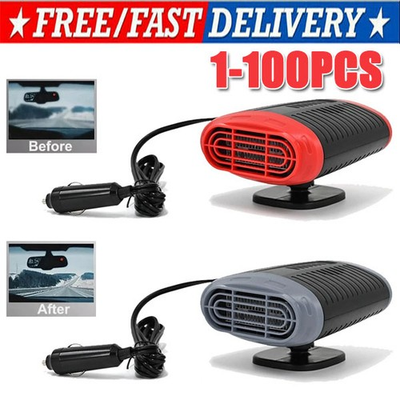 #ad #ad 150W Heater Portable Heating Cooling Fan Defroster Demister Car Truck 12V LOT $119.99
