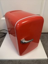 Proline Small Red Mini Fridge Cooler & Warmer | 4 Litre - 6 Cans CH-8906A-AC/DC