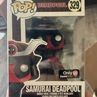 Samurai Deadpool Marvel Funko Pop! #329 GameStop Exclusive w Protector