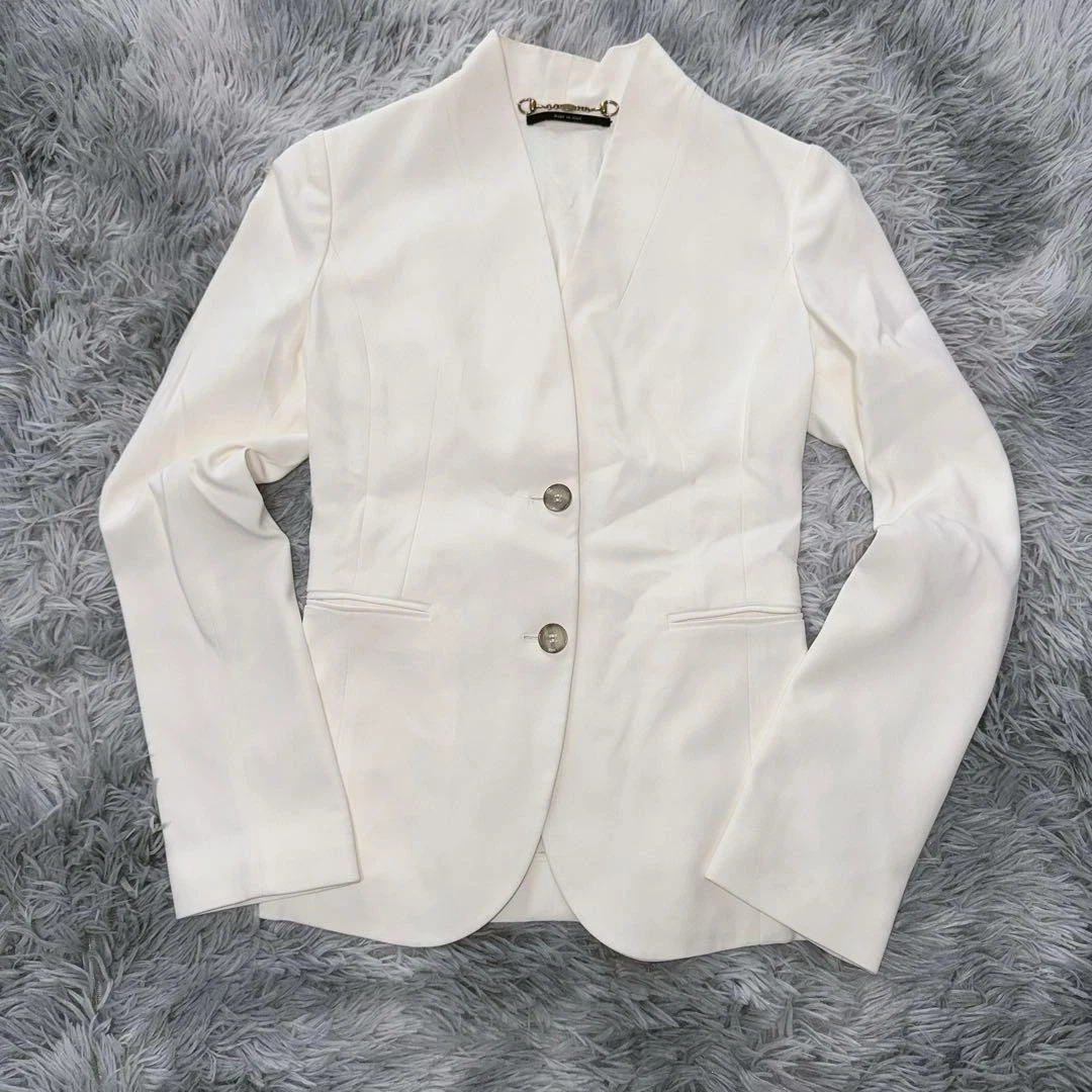 Giacca Gucci Nocollar bianca S dal Giappone