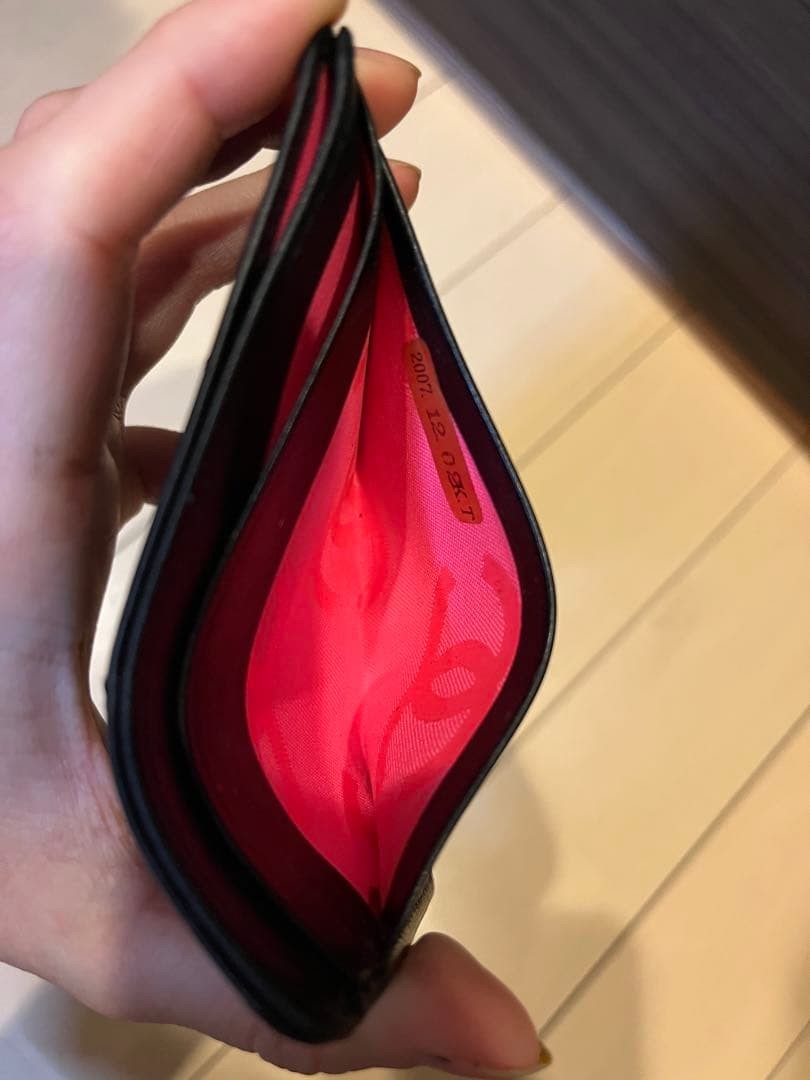 Chanel Cambon Line Quilted Card Case Black thumbnail 14