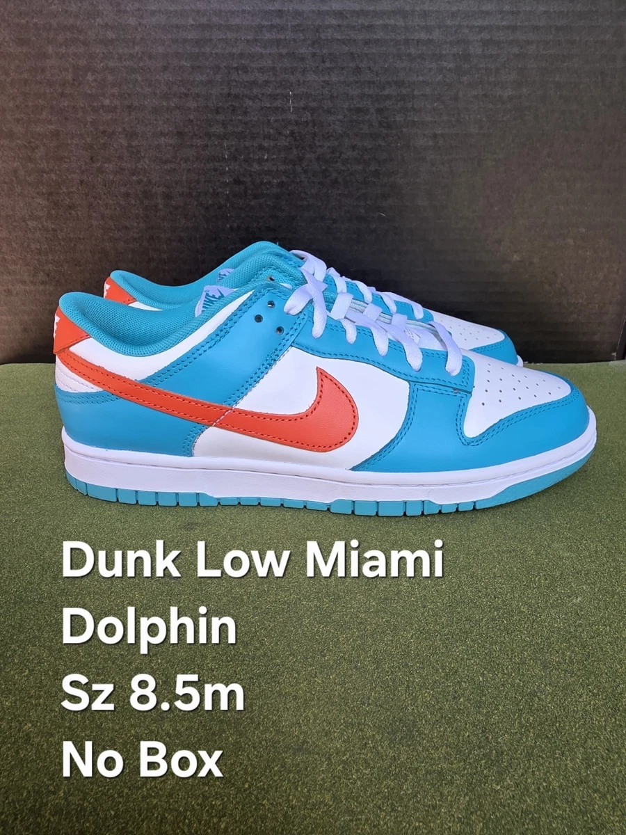 Nike Dunk Low Miami Dolphins | eBay