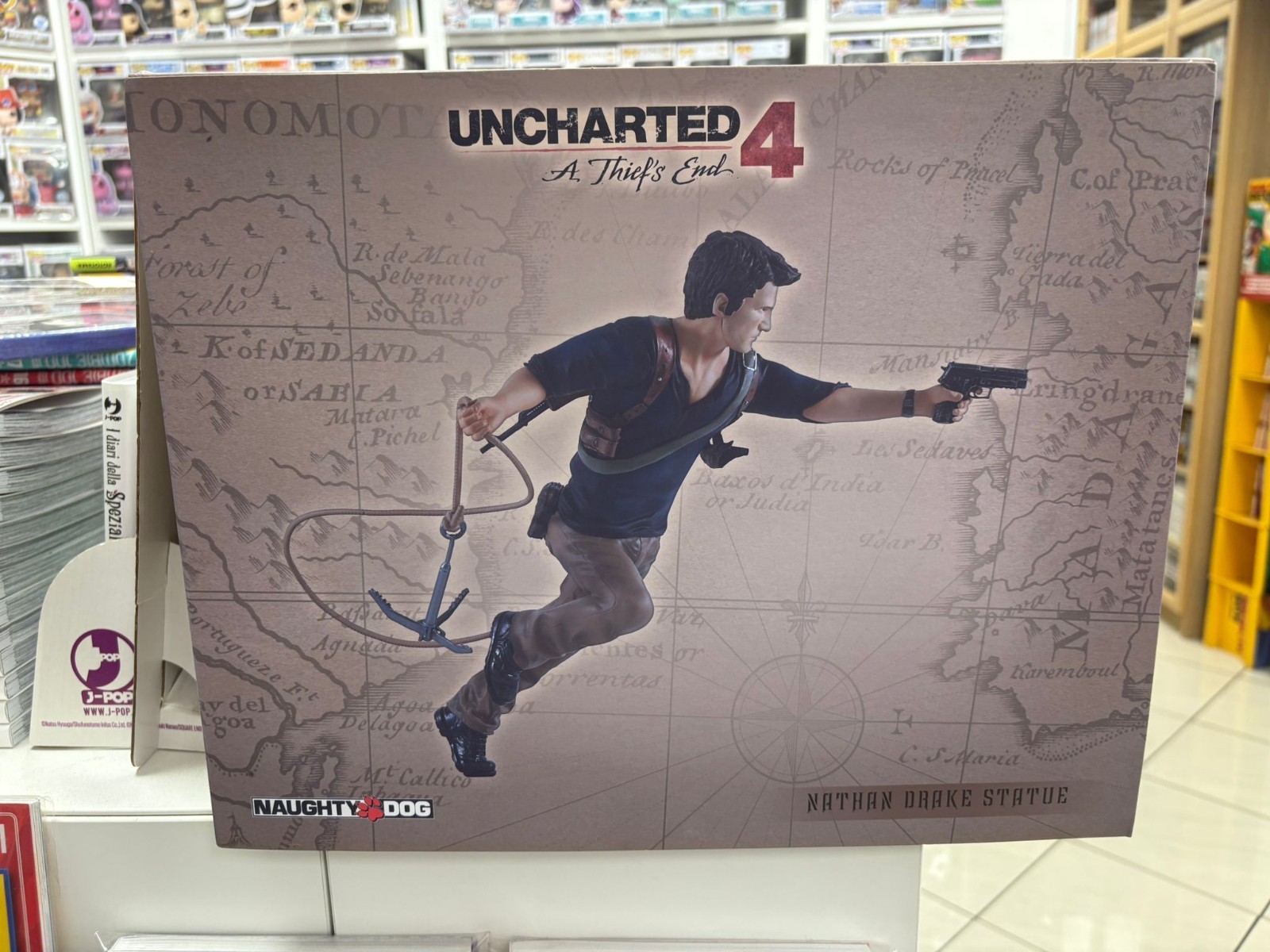 UNCHARTED 4: A THIEF'S END - NATHAN DRAKE GAYA ENTERTAINMENT PVC 30CM