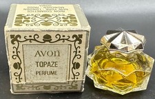 Avon Topaze Perfume 4ml Mini Bottle with Original Box – Vintage Avon Collectible
