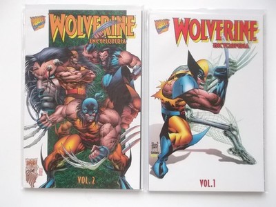 WOLVERINE ENCYCLOPEDIA Vol. 1 + 2 komplett US Marvel 1996