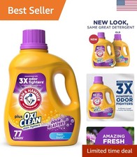 Triple-Power OxiClean Fresh Burst Detergent, 100.5 Fl Oz - Odor & Stain Fighter 0.18 per gallon