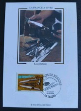 Carte Premier Jour Timbre Coutellerie Laguiole N° 3646 Oblitéré Thiers 2004