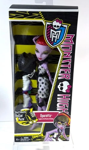 2011 MONSTER HIGH SKULTIMATE ROLLER MAZE "OPERETTA" DOLL - NEW-IN-BOX / NRFB