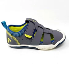 Plae Sam 2.0 Steel Gray Kids Boys Breathable Casual Sneakers 106251 053