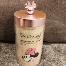 The Cr me Shop Magic Melt Bath Crystals Coco Rose Chic Reusable Glass Jar 37 oz