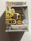 Funko POP! Armored Metallic Chopper One Piece CHASE #1131 Funko Exclusive +case