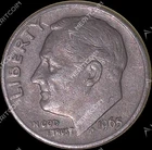 1965 Dime No Mint Mark, *ERROR COIN* “In God we trust”🔥🔥
