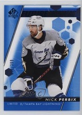 2022-23 SP Authentic Future Watch Limited Blue 311/399 Nick Perbix #156 11e1