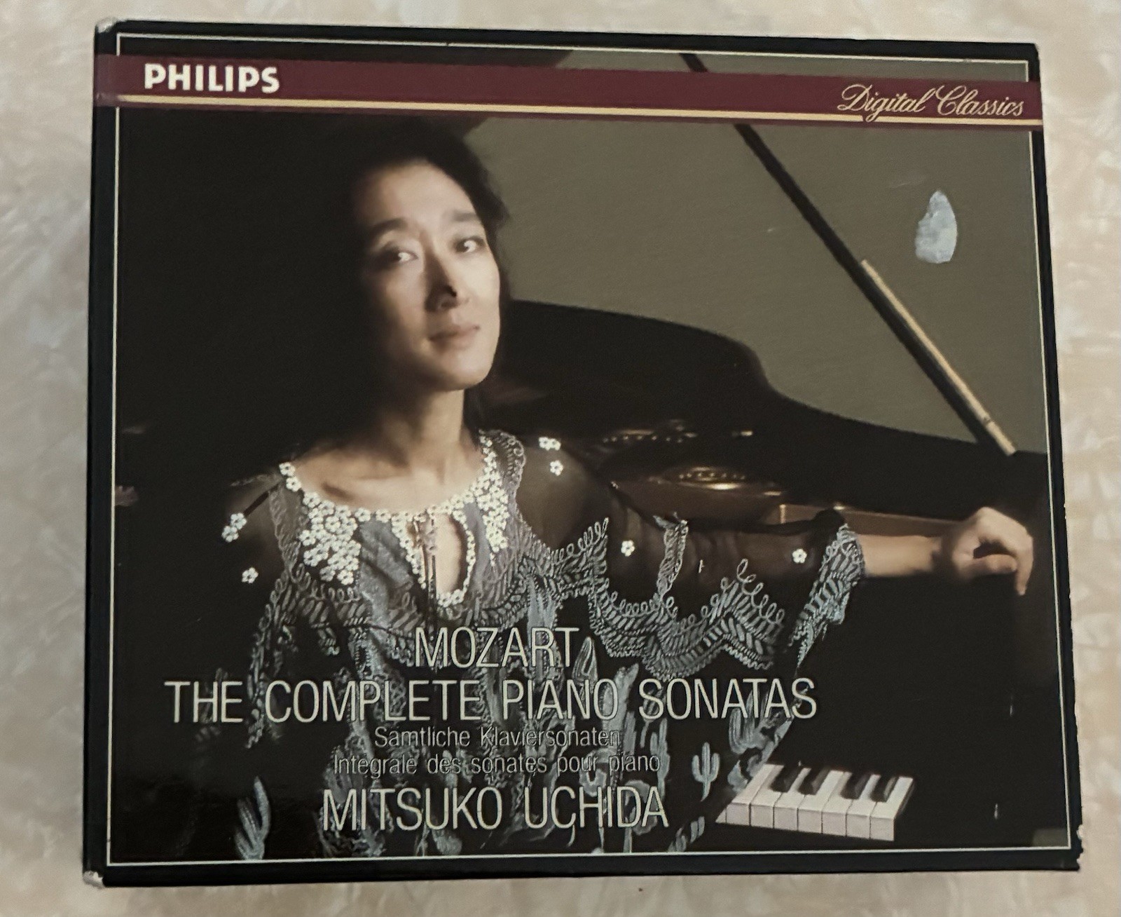 Mozart: Mitsuko Uchida ‎– The Complete Piano Sonatas (6 CD box set) Philips
