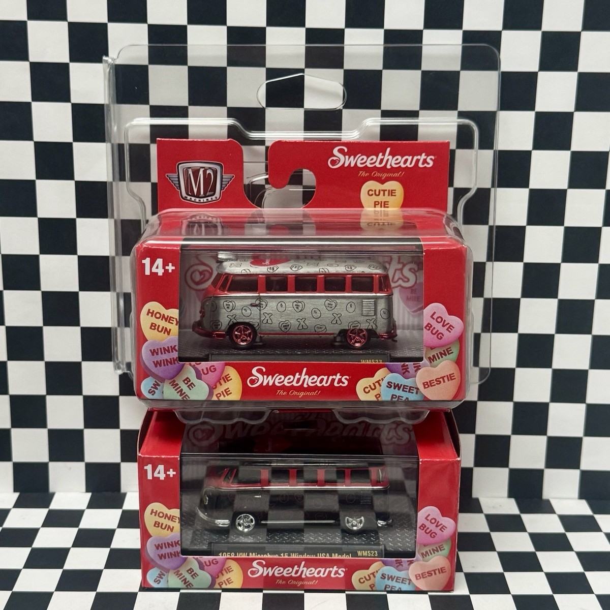 M2 Machines RAW Super CHASE Sweethearts 1958 Volkswagen Microbus