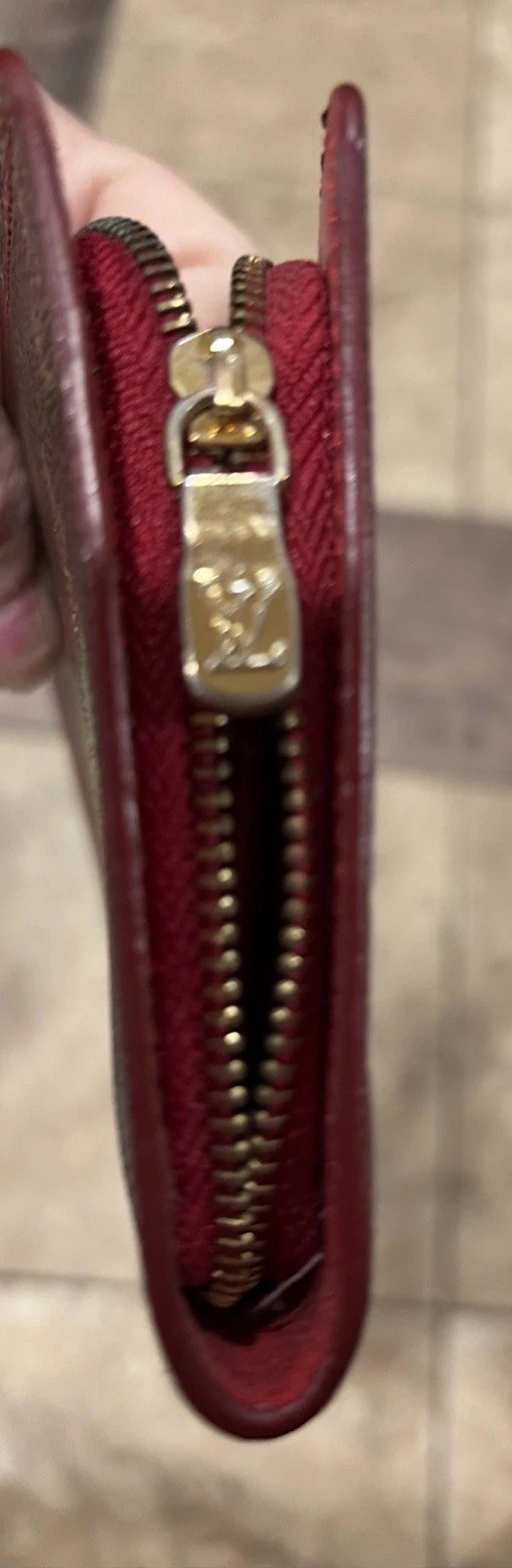 Authentic Louis Vuitton CHERRY MONOGRAM ZIPPY WAL… - image 6