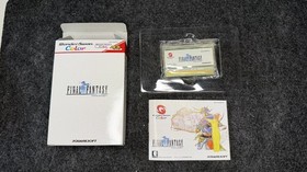 WonderSwan Color Final Fantasy I Limited Pack Console CIB Bandai WSC-001 Japan