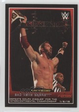 2015 Topps WWE Road to Wrestlemania Bad News Barrett #77 1md