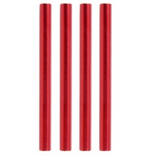 TRIWONDER Tent Pole Repair Splint Kit Spare 13mm, Red - 4 Pack