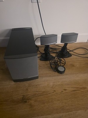 Bose Companion 5 Multimedia Speaker System w/Subwoofer Complete Excellent