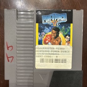 Power Punch II 2 (Nintendo NES, 1992) Boxing Game Cartrige Only