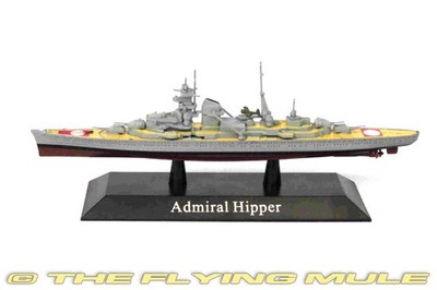 De Agostini 1:1250 Admiral Hipper-class Heavy Cruiser Kriegsmarine Admiral