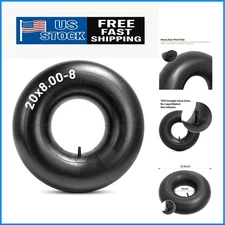 Versatile 20x8.00-8 Inner Tube Compatible with Lawn Mowers, ATVs, and Trailers