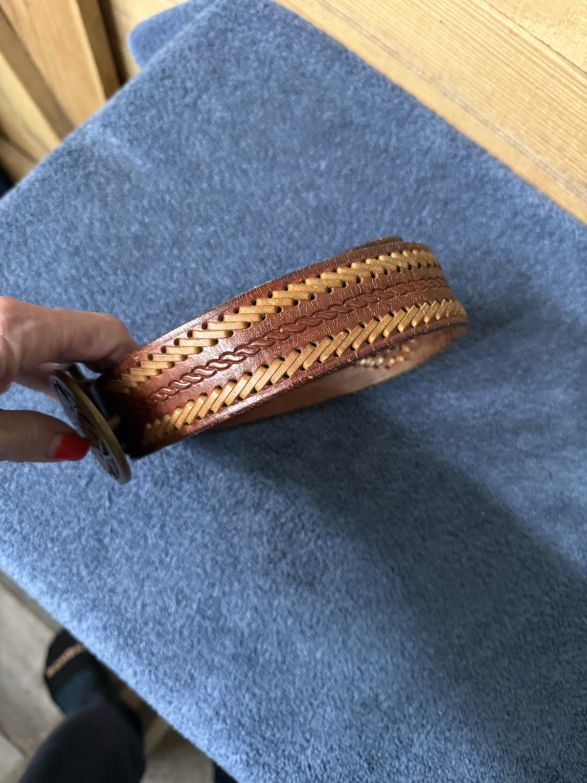 Tech Ether Guild Rays 1975 Belt Buckle Solid Bras… - image 9